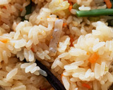 炊き込みご飯の素でふんわりもっちりおこわ作り方6写真