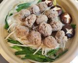 ピリ辛♪コクうま♪豚団子豆乳鍋作り方7写真