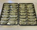 にんにく不使用パリパリ羽付き餃子作り方6写真