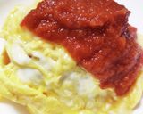 ずぼらトマトソースでオムライス作り方9写真