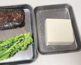 鰻と豆腐のレンジ蒸し作り方1写真