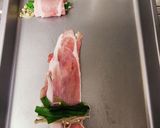お弁当に!豚肉とえのきとにらの照り巻き作り方3写真