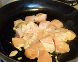 鶏肉とかぼちゃのマスタード炒め作り方3写真