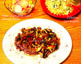 牛肉と椎茸と長葱のオイソ炒め♥️クコの実作り方3写真