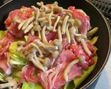 簡単 お鍋風キャベツと豚肉ゆでゆで作り方3写真