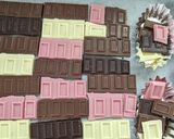 簡単！アートなバレンタインチョコレート作り方1写真