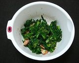 エビと菜の花のコチュジャン和え作り方4写真