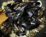 アワビ(海の幸)のパスタ作り方4写真
