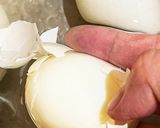 茹でたて玉子をズルんと剥くよ作り方3写真