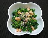 エビと菜の花のコチュジャン和え作り方5写真