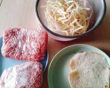 卵不要★モヤシハンバーグ★BBQ弁当作り方1写真