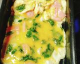 ベーコンと大葉の玉子焼き☆お弁当作り方3写真