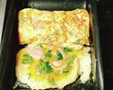 ベーコンと大葉の玉子焼き☆お弁当作り方4写真