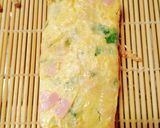 ベーコンと大葉の玉子焼き☆お弁当作り方6写真