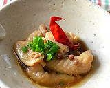花椒が香る鶏皮のぷるぷる甘辛煮♪作り方5写真
