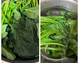 簡単！サッパリ！ほうれん草の中華風ナムル作り方1写真