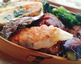 お弁当★クリームチーズとレーズン餃子の皮作り方7写真