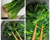 簡単！サッパリ！ほうれん草の中華風ナムル作り方3写真