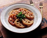 冷凍レンコン★お酒がススム麺つゆバター焼作り方6写真