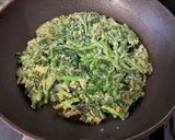 m春菊としらすのチーズ入りカリカリ焼き作り方8写真