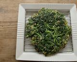 m春菊としらすのチーズ入りカリカリ焼き作り方9写真
