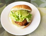 超手抜き、バーガー。作り方5写真