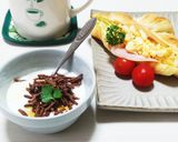朝ごはんに シリアルでヨーグルト作り方4写真