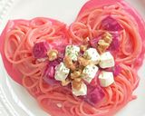 ビーツのチーズクリームパスタ作り方11写真