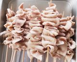 今日我が家は焼き鳥♡鶏皮♪塩！タレ作り方7写真