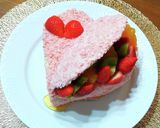 米粉活用 苺の♡バレンタインケーキRAW作り方30写真