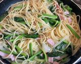 ドリアソースでクリームパスタ!作り方4写真
