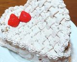 米粉活用 苺の♡バレンタインケーキRAW作り方32写真