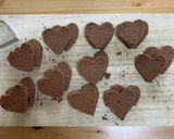 ハートの生チョコショートケーキ♡作り方2写真