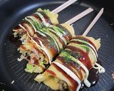 棒お好み焼き作り方5写真
