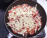 5分でトマトとチーズのベーコン焼き作り方3写真