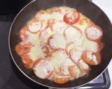 5分でトマトとチーズのベーコン焼き作り方4写真