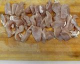 鶏胸肉のしっとり炒め作り方1写真