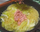 ツナと柚子胡椒のパスタ作り方4写真