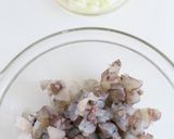 ヘルシー♡えびとはんぺんのふわふわつくね作り方1写真