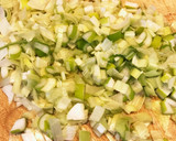 鶏ガラで簡単！なすともやしの中華あん作り方1写真
