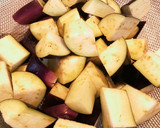 鶏ガラで簡単！なすともやしの中華あん作り方2写真