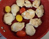 鶏ムネ肉のねぎケチャップ焼き〜♪作り方6写真