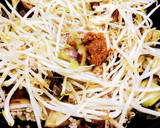 鶏ガラで簡単！なすともやしの中華あん作り方7写真