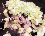 鶏ガラで簡単！なすともやしの中華あん作り方5写真