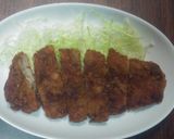 トンカツ定食の味変法作り方1写真