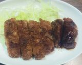 トンカツ定食の味変法作り方3写真