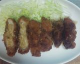 トンカツ定食の味変法作り方4写真