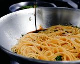 【ツナと菜花のスパゲッティ】作り方10写真