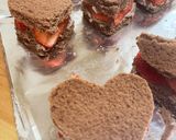 ハートの生チョコショートケーキ♡作り方11写真