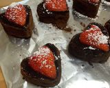 ハートの生チョコショートケーキ♡作り方18写真